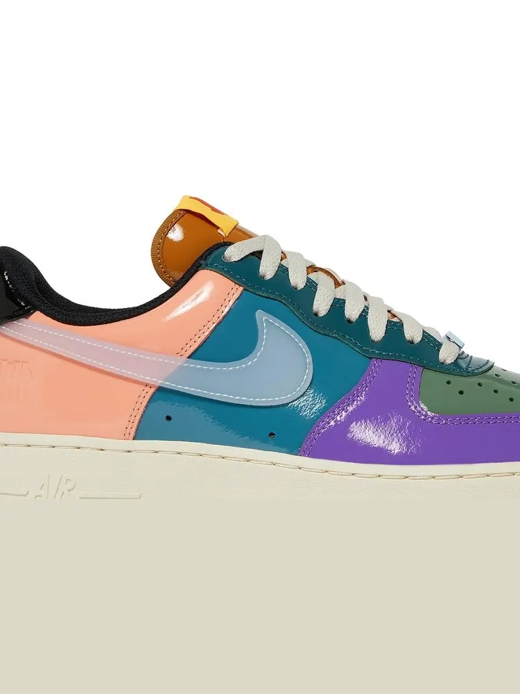 Кроссовки Nike Undefeated x Air Force 1 Low 'Celestine Blue' — изображение 2 из 8, мульти