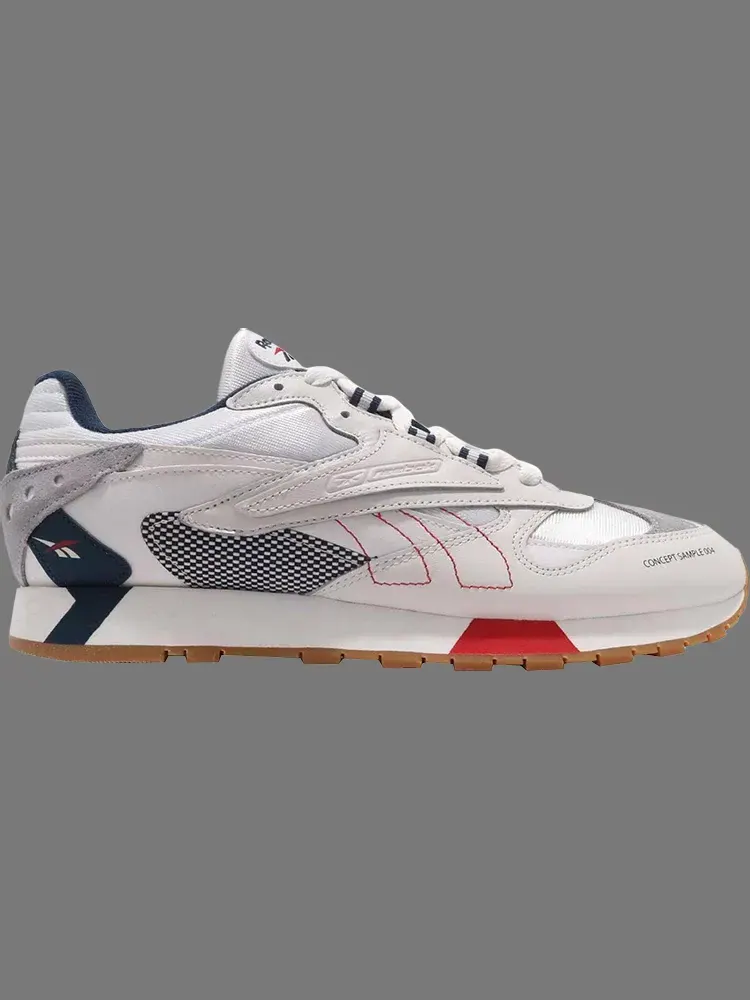 Кроссовки classic leather ati 90s 'chalk' Reebok, пломбир — изображение 1 из 1, бежевый