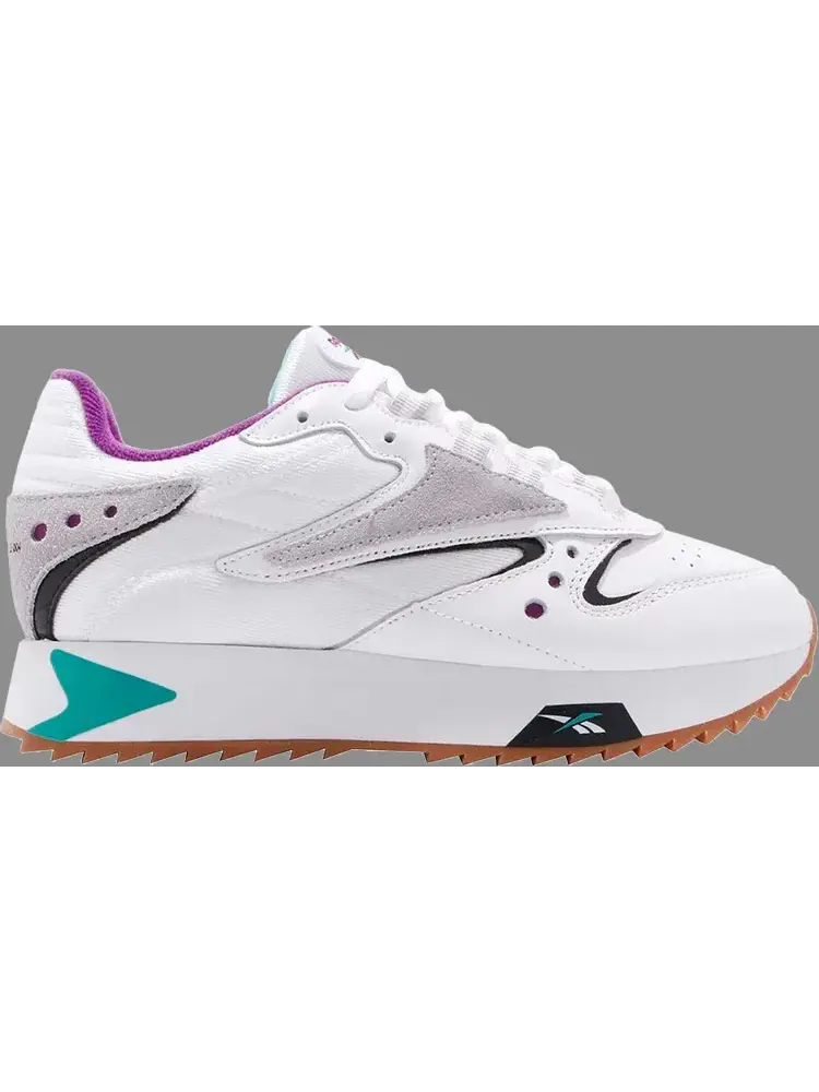 Кроссовки wmns classic leather ati 90s 'teal' Reebok — изображение 1 из 1, белый