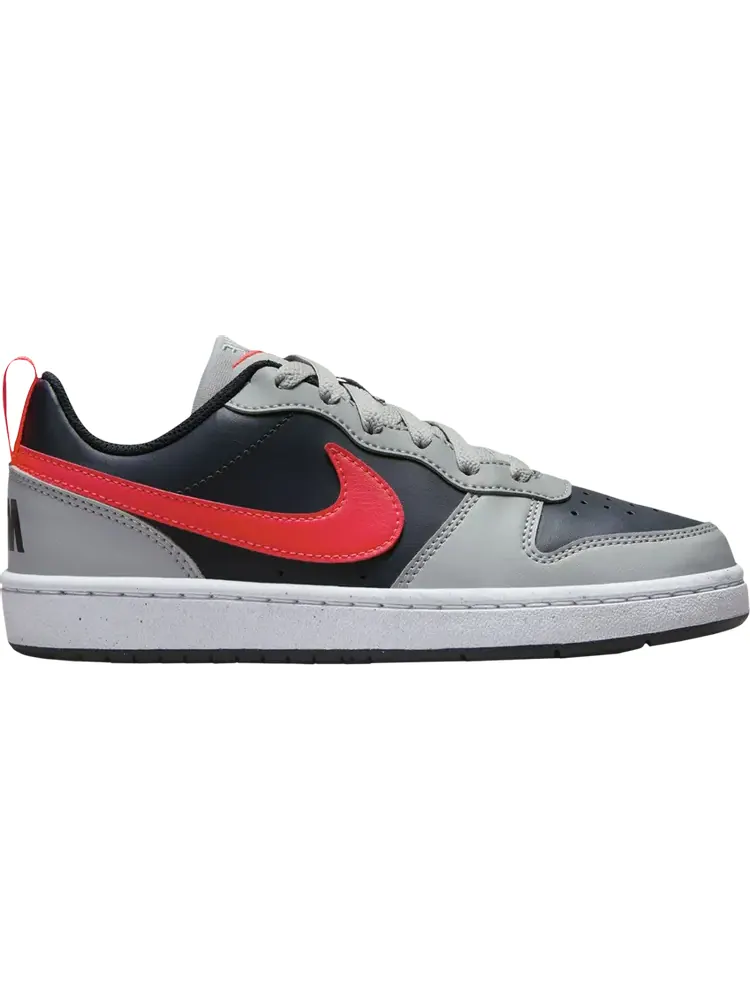 Кроссовки Court Borough Low Recraft GS 'Light Smoke Bright Crimson' — изображение 1 из 1, серый