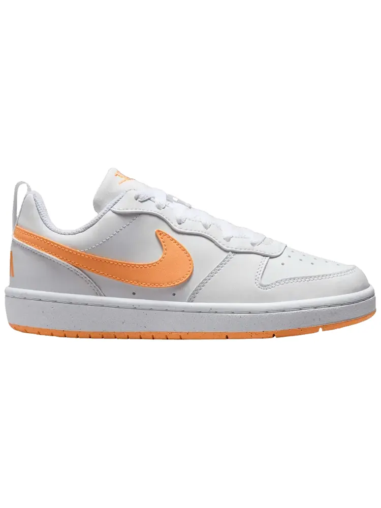 Кроссовки Nike Court Borough Low Recraft GS 'White Peach Cream' — изображение 1 из 1, белый кремовый