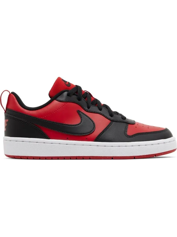 Кроссовки Court Borough Low Recraft GS 'Black University Red' — изображение 1 из 4, красный