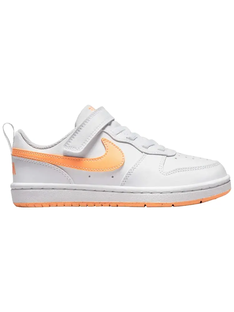 Кроссовки Nike Court Borough Low Recraft PS 'White Peach Cream' — изображение 1 из 1, белый кремовый