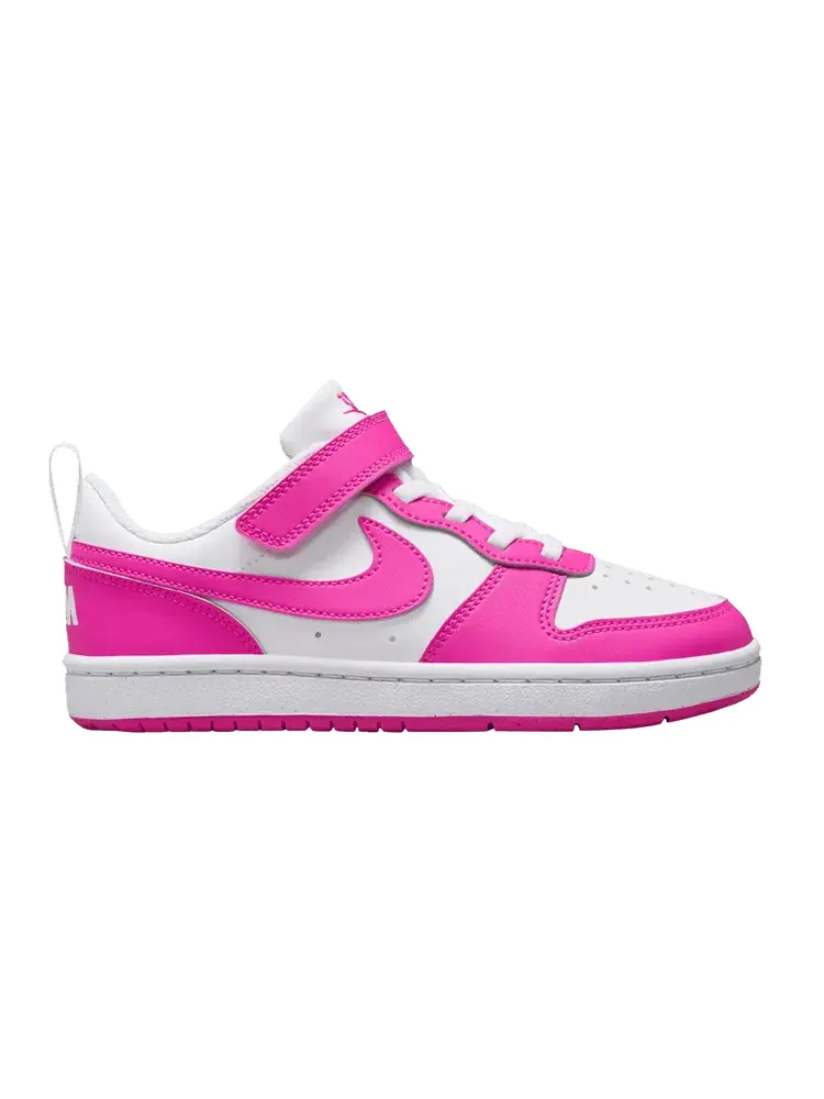 Кроссовки Nike Court Borough Low Recraft PS Laser Fuchsia — изображение 1 из 1, розовый