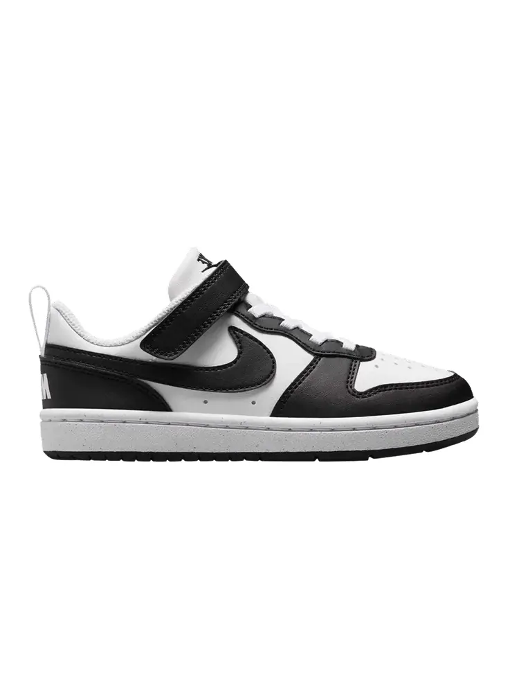 Кроссовки Nike Court Borough Low Recraft PS 'Black White' — изображение 1 из 1, белый/черный