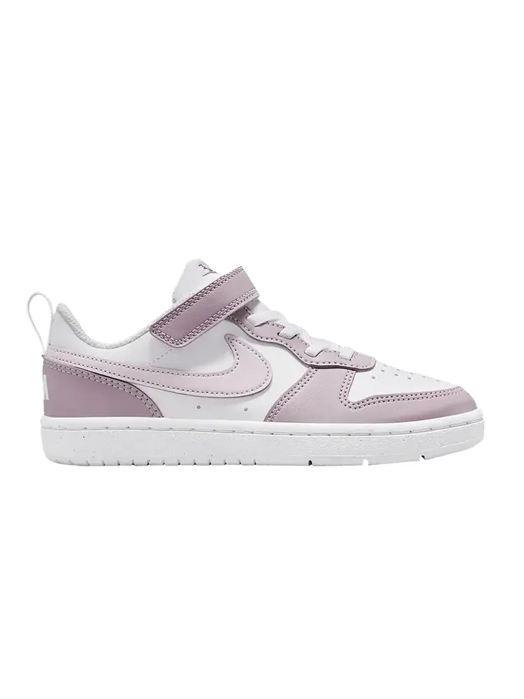 Кроссовки Nike Court Borough Low Recraft PS, Plum Fog — изображение 1 из 1, фиолетовый
