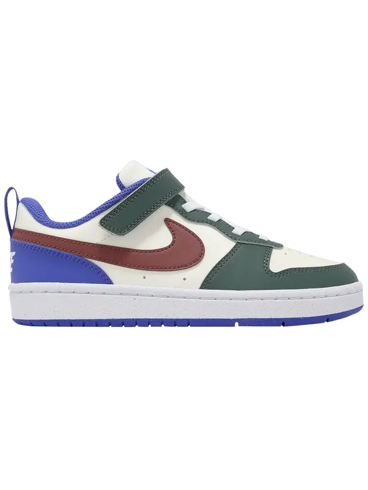 Кроссовки Nike Court Borough Low Recraft PS 'Vintage Green Dark Pony' — изображение 1 из 1, винтажный зеленый темный