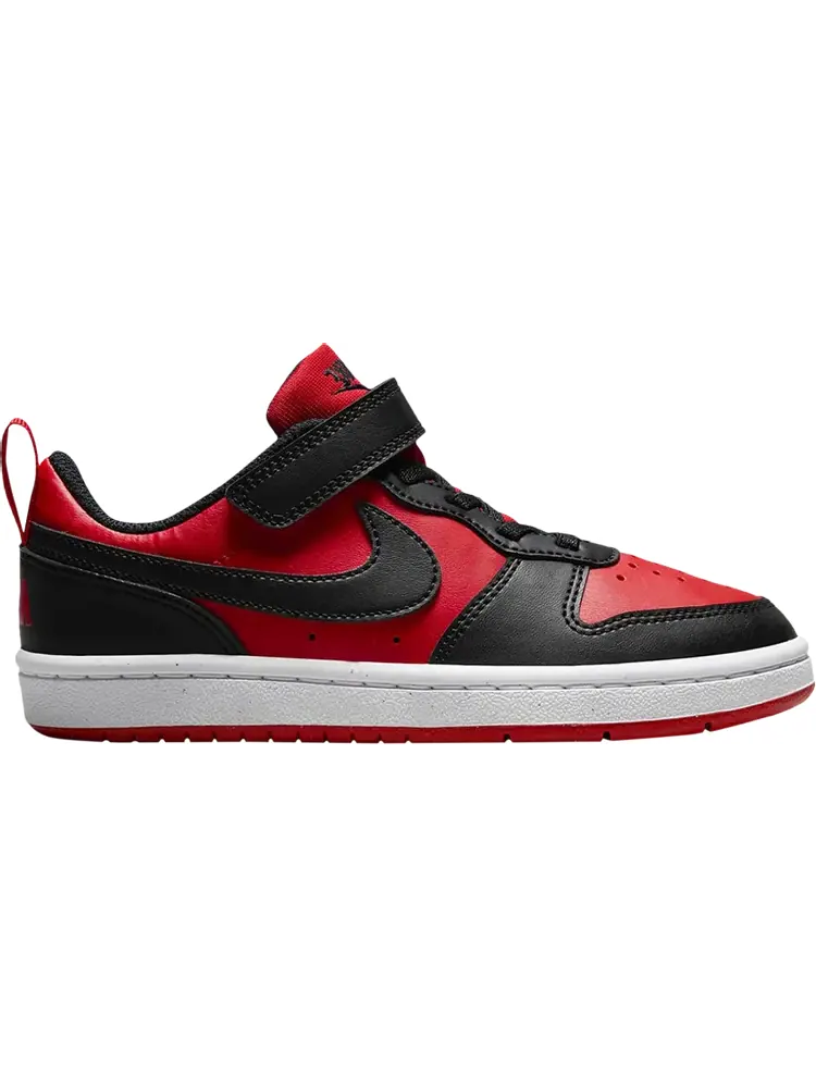 Кроссовки Court Borough Low Recraft PS 'Black University Red' — изображение 1 из 1, красный