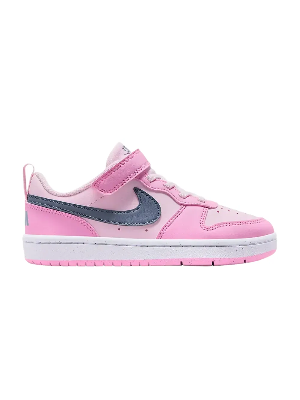 Кроссовки Nike Court Borough Low Recraft PS — изображение 1 из 1, розовый/розовый/белый