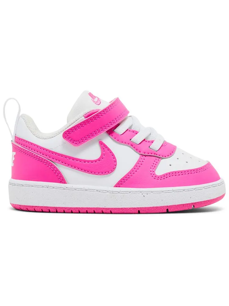 Кроссовки Nike Court Borough Low Recraft TD 'Laser Fuchsia' — изображение 1 из 4, розовый