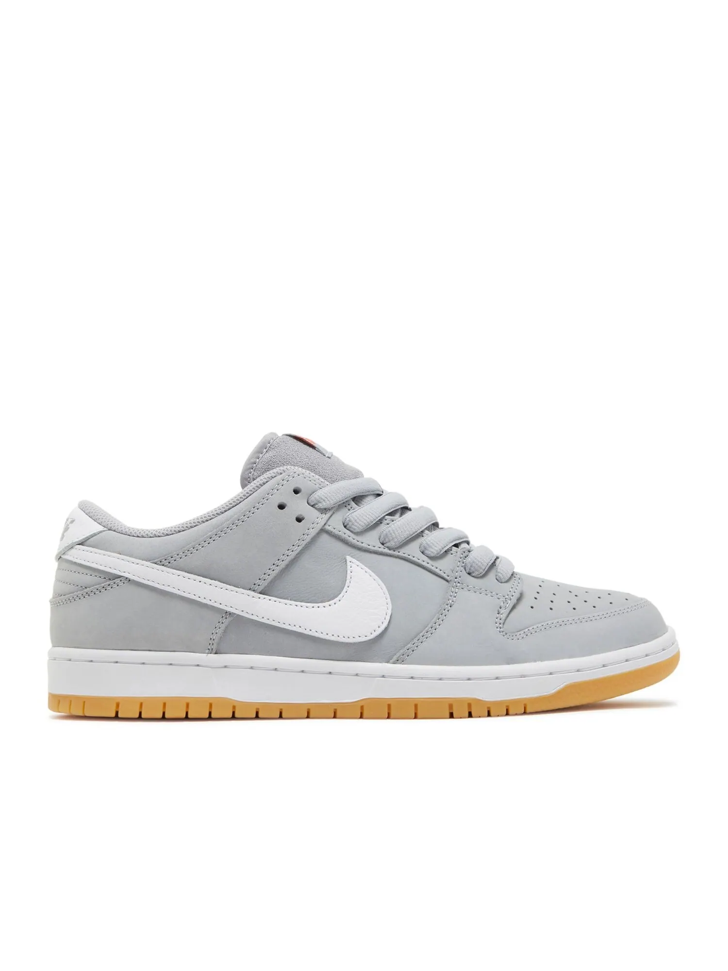 Кроссовки Nike Dunk Low Pro SB 'Wolf Grey Gum' — изображение 1 из 4, серый