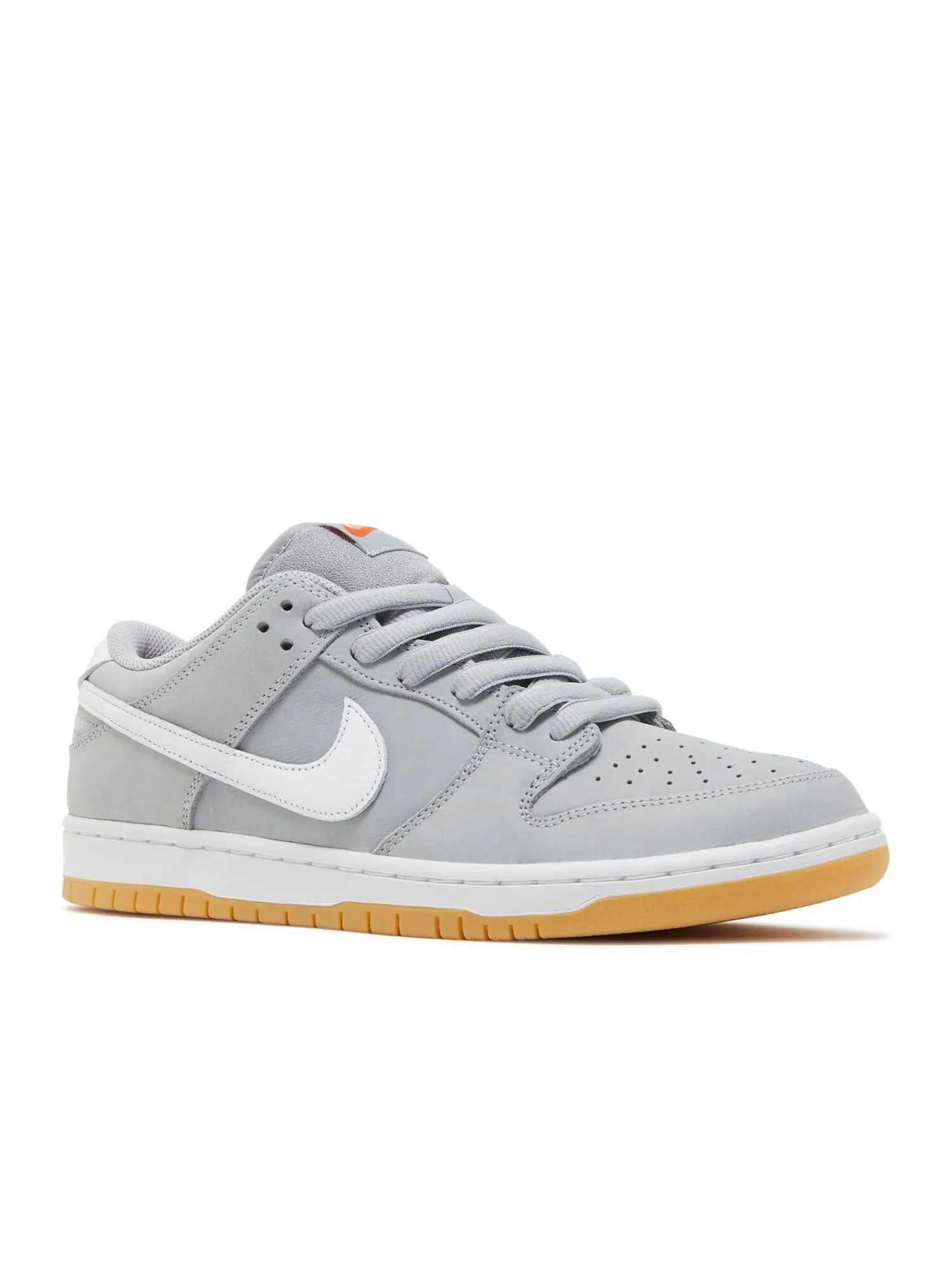 Кроссовки Nike Dunk Low Pro SB 'Wolf Grey Gum' — изображение 2 из 4, серый