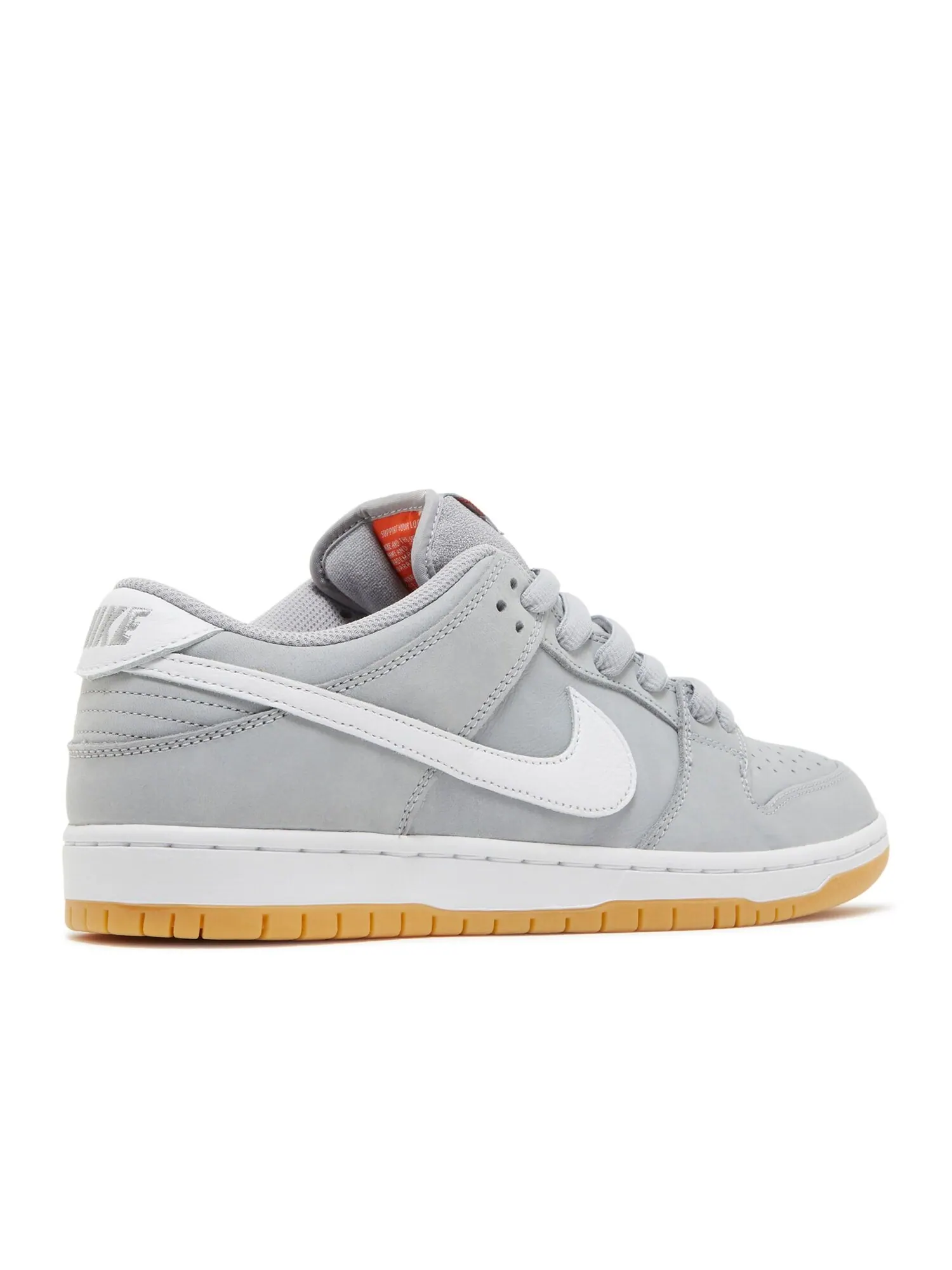 Кроссовки Nike Dunk Low Pro SB 'Wolf Grey Gum' — изображение 3 из 4, серый