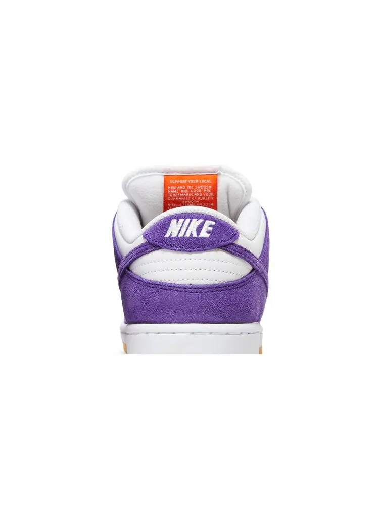 Кроссовки Dunk Low SB 'Purple Suede' — изображение 7 из 8, фиолетовый
