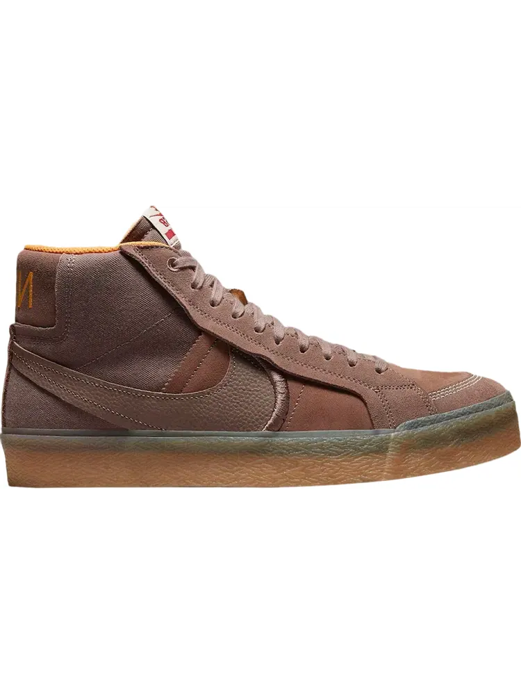 Кроссовки Nike Zoom Blazer Mid Premium Plus SB 'Brown Gum' — изображение 1 из 1, коричневый