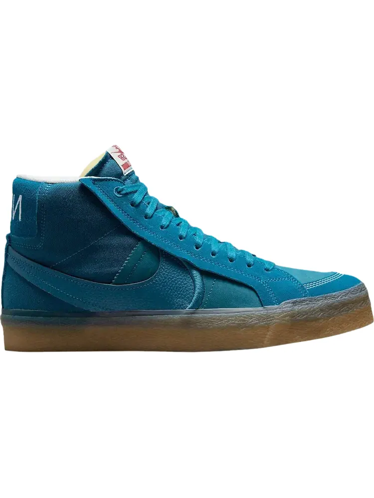 Кроссовки Nike Zoom Blazer Mid Premium Plus SB 'Teal Gum' — изображение 1 из 1, зеленый