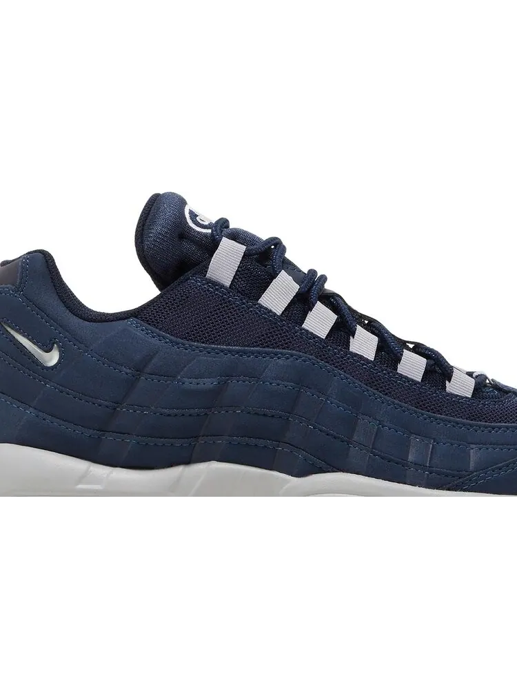 Кроссовки Nike Air Max 95 — изображение 2 из 8, белый темно-синий