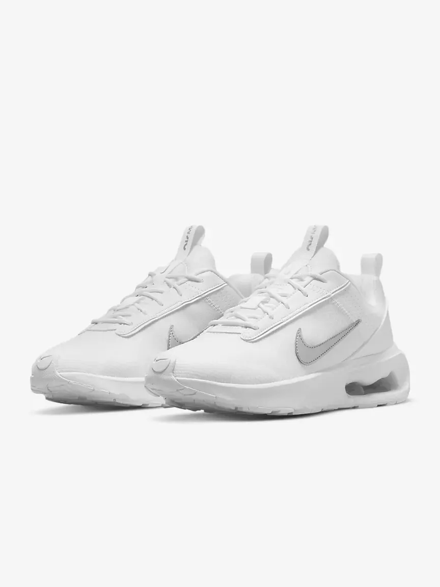 Кроссовки Nike Wmns Air Max Interlock Lite 'White Metallic Silver' — изображение 2 из 10, белый