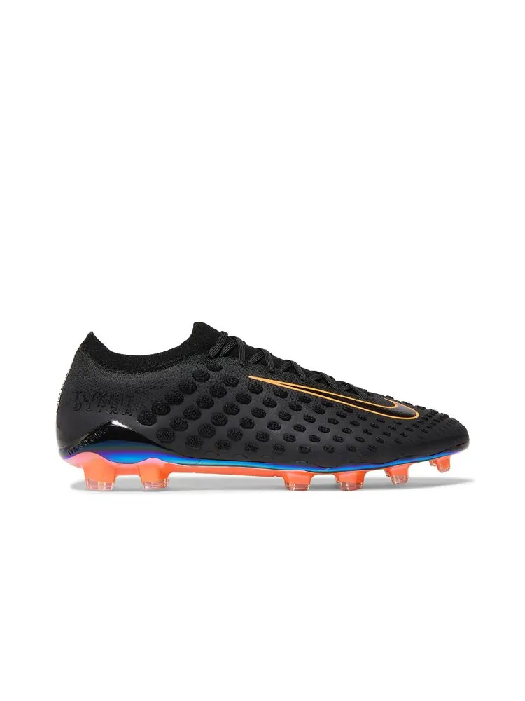 Кроссовки Phantom Ultra Venom FG 'Black Bright Citrus' — изображение 1 из 8, черный яркий