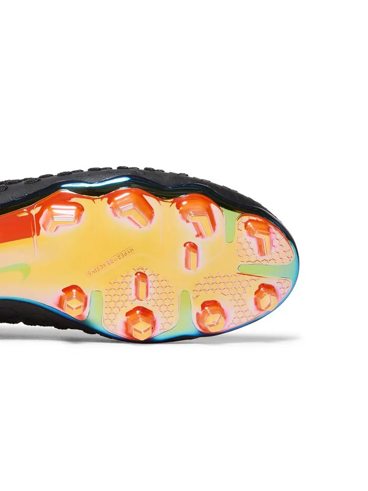 Кроссовки Phantom Ultra Venom FG 'Black Bright Citrus' — изображение 5 из 8, черный яркий