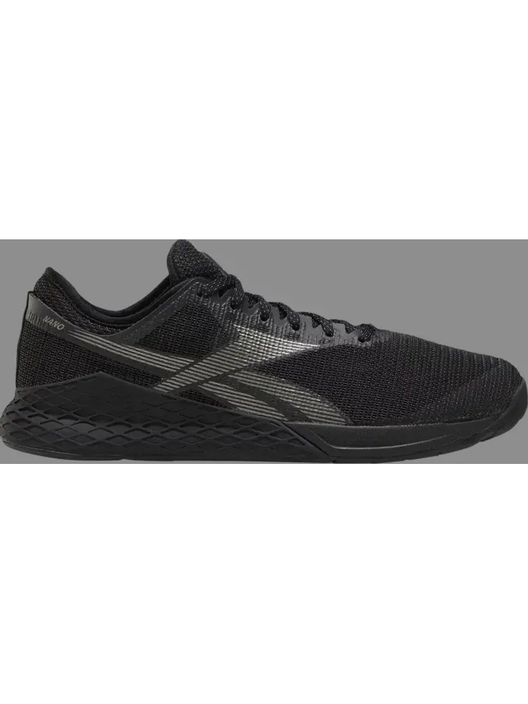 Кроссовки wmns nano 9 'triple black' Reebok — изображение 1 из 1, черный