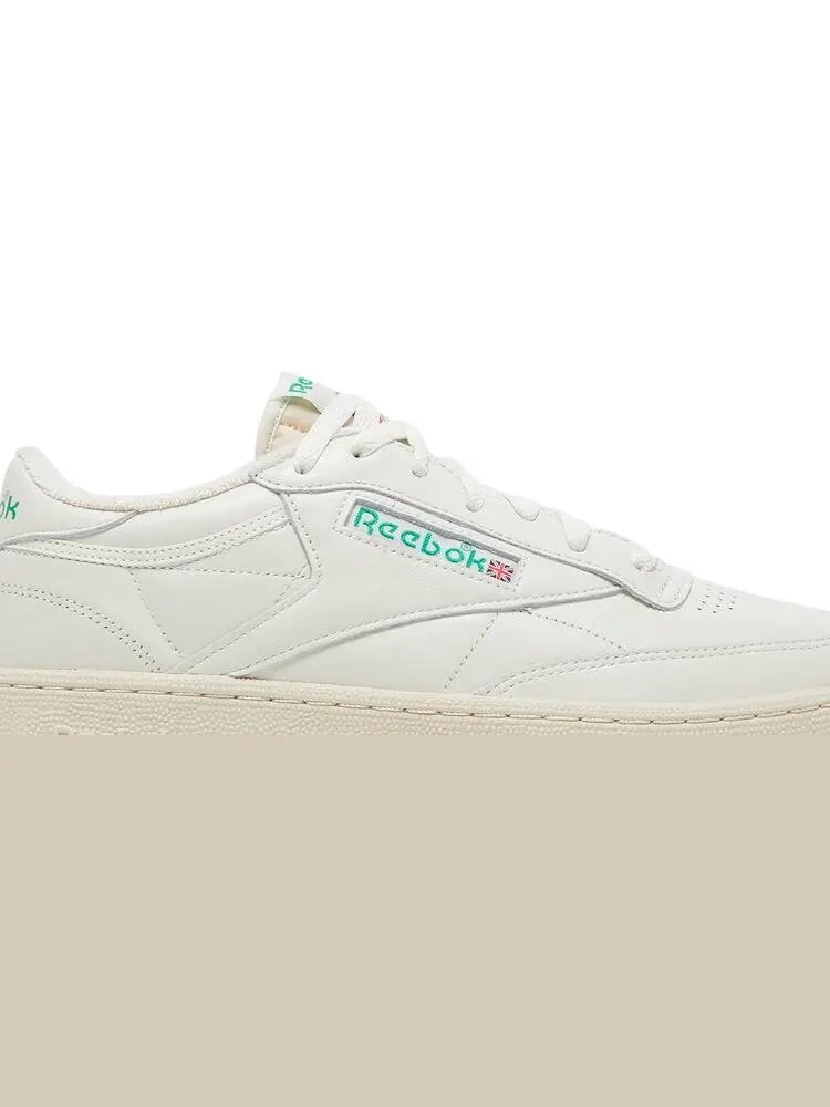Кроссовки club c 1985 tv 'chalk glen green' Reebok — изображение 2 из 8, белый