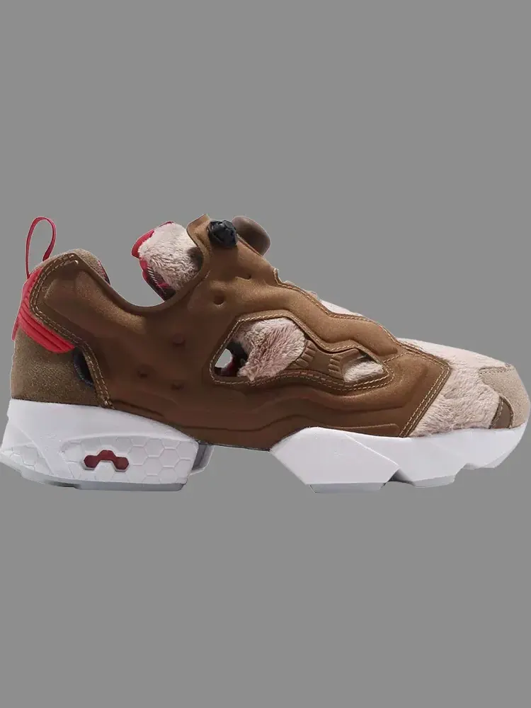 Кроссовки instapump fury og mu 'khaki' Reebok — изображение 1 из 1, коричневый