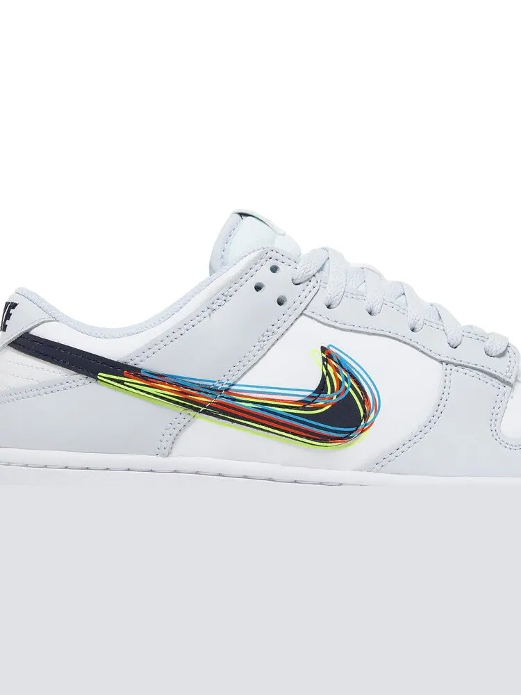 Кроссовки Nike Dunk Low '3D Swoosh' — изображение 2 из 8, белый