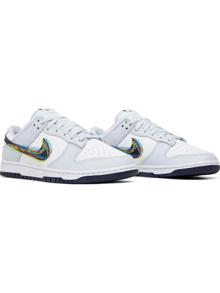 Кроссовки Nike Dunk Low '3D Swoosh' — изображение 8 из 8, белый