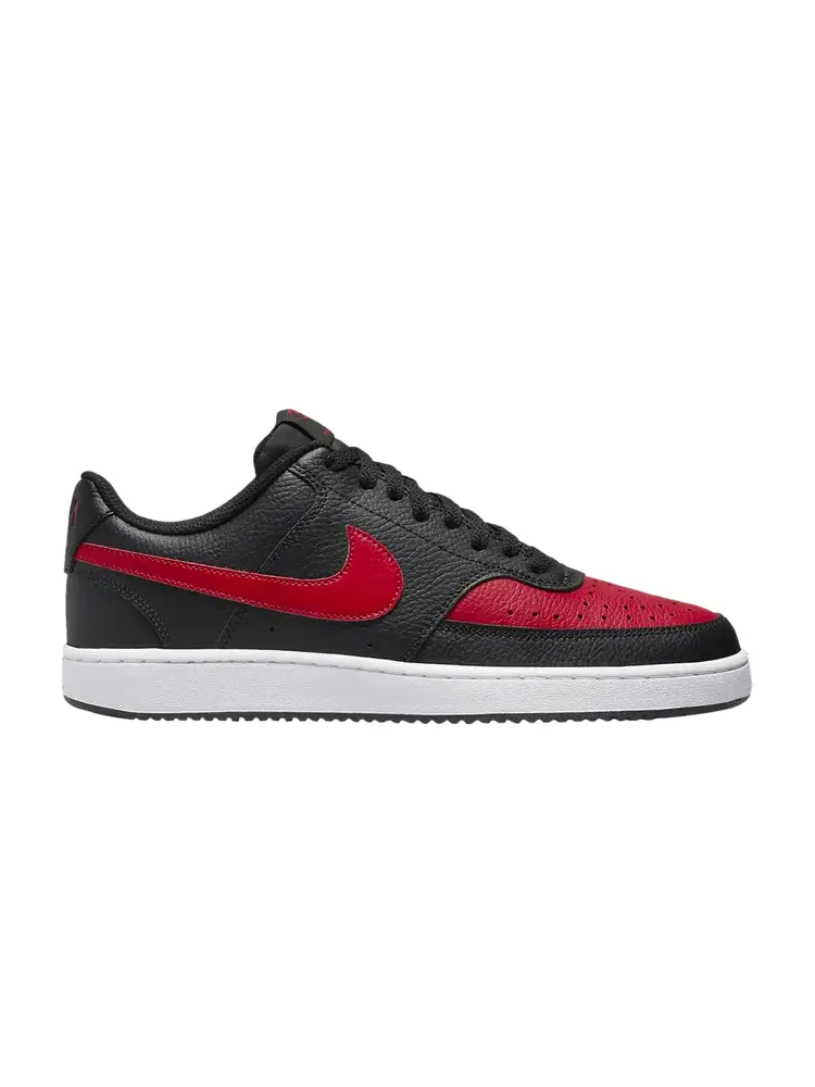 Кроссовки Nike Court Vision Low 'Bred' — изображение 1 из 1, черный/красный/белый