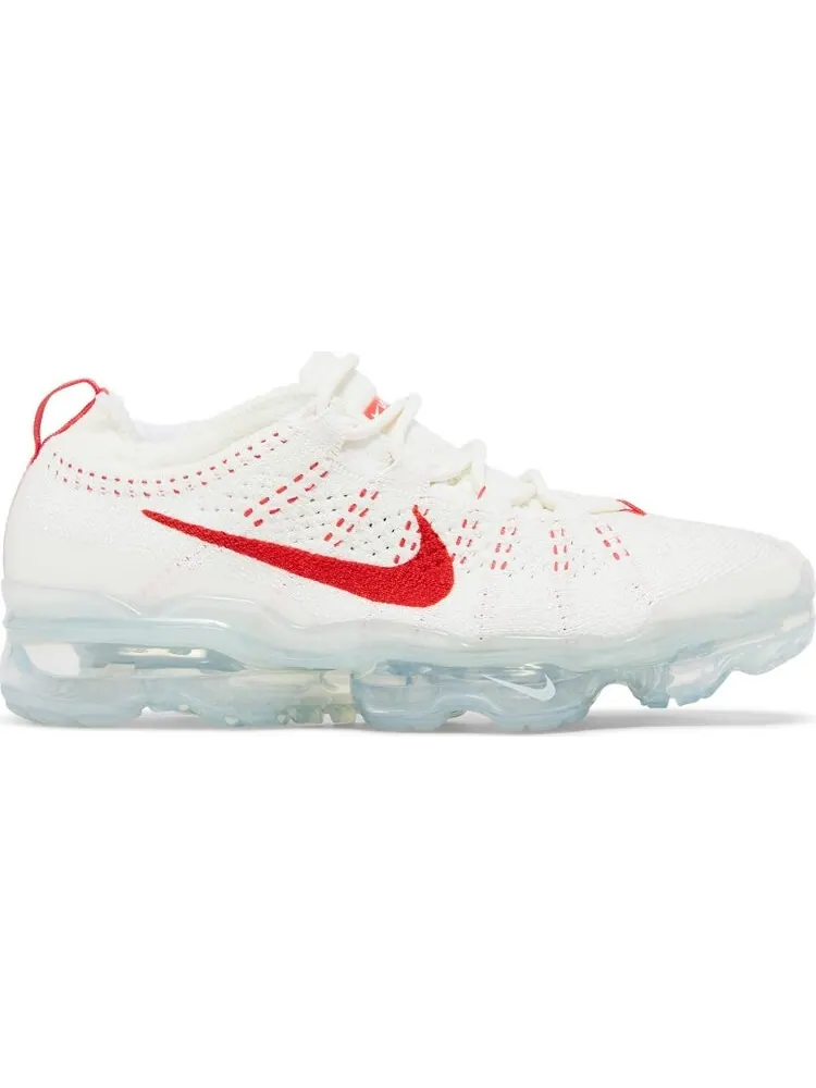 Кроссовки Wmns Air VaporMax 2023 Flyknit 'Sail Track Red' — изображение 1 из 4, бежевый