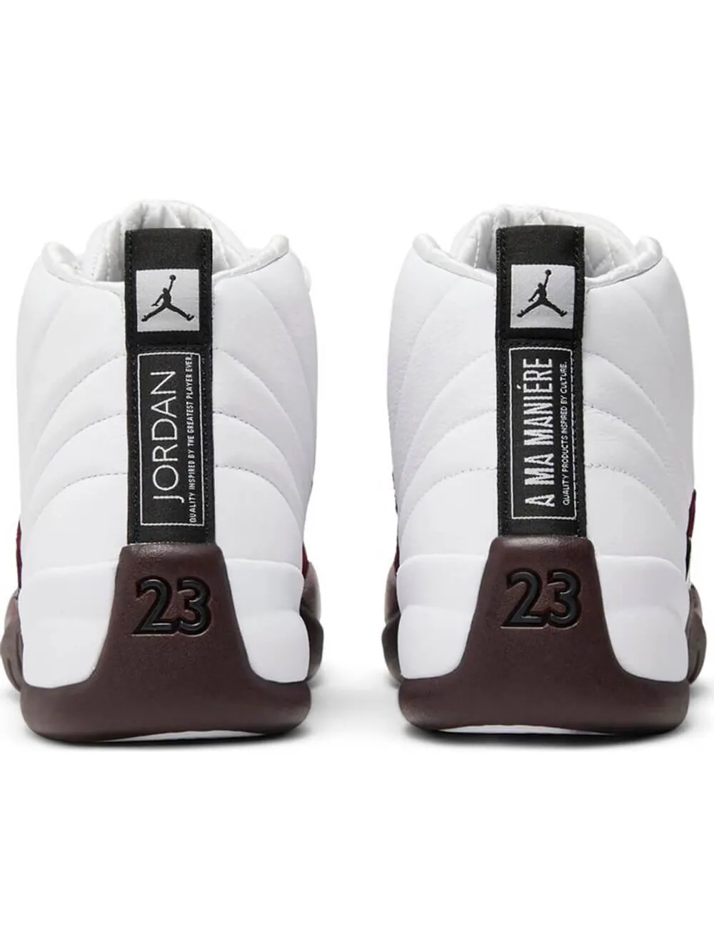 Кроссовки A Ma Maniére x Wmns Air Jordan 12 Retro SP 'White' — изображение 2 из 5, белый