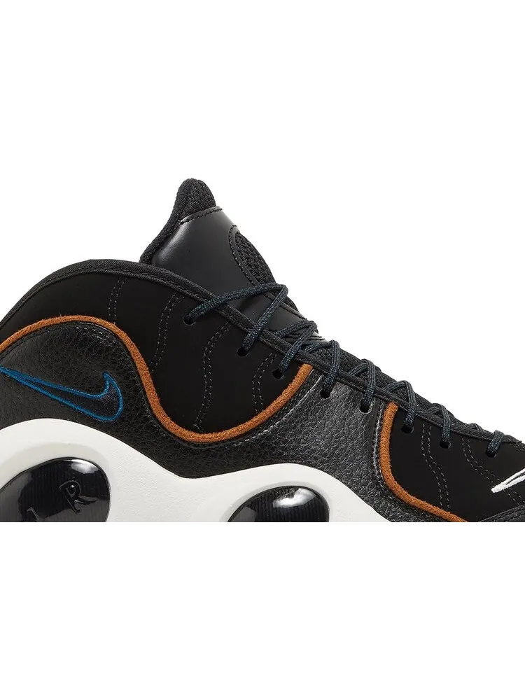 Кроссовки Nike Air Zoom Flight 95 'Black Valerian Blue' — изображение 2 из 8, черный