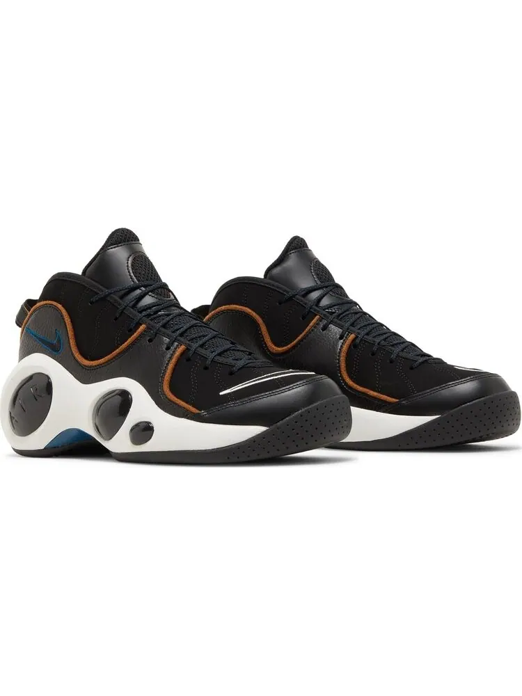 Кроссовки Nike Air Zoom Flight 95 'Black Valerian Blue' — изображение 8 из 8, черный