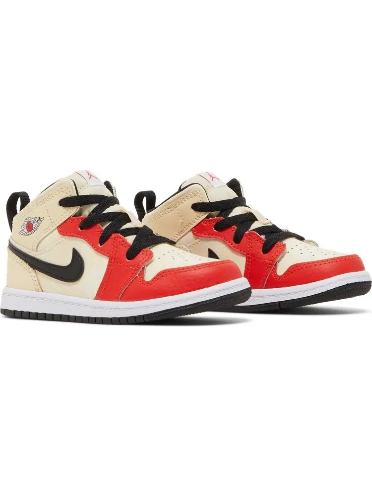 Кроссовки Air Jordan 1 Mid SS TD Dunk Contest — изображение 8 из 8, бежевый