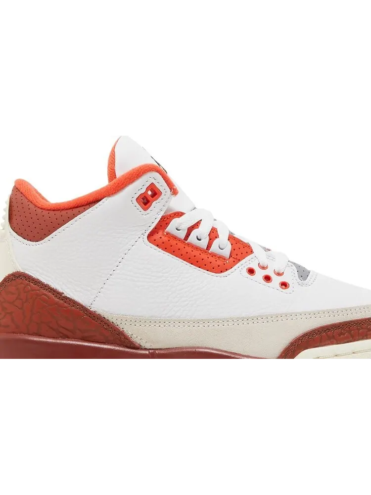 Кроссовки Air Jordan 3 Retro GS Mars Stone — изображение 2 из 8, белый