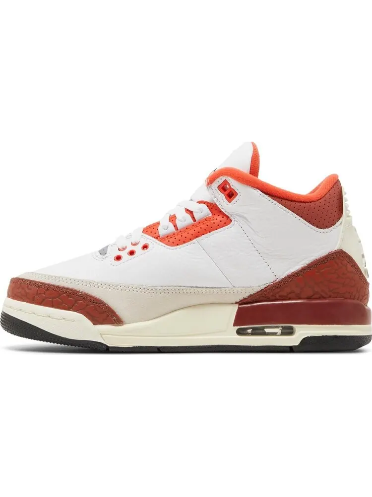 Кроссовки Air Jordan 3 Retro GS Mars Stone — изображение 3 из 8, белый