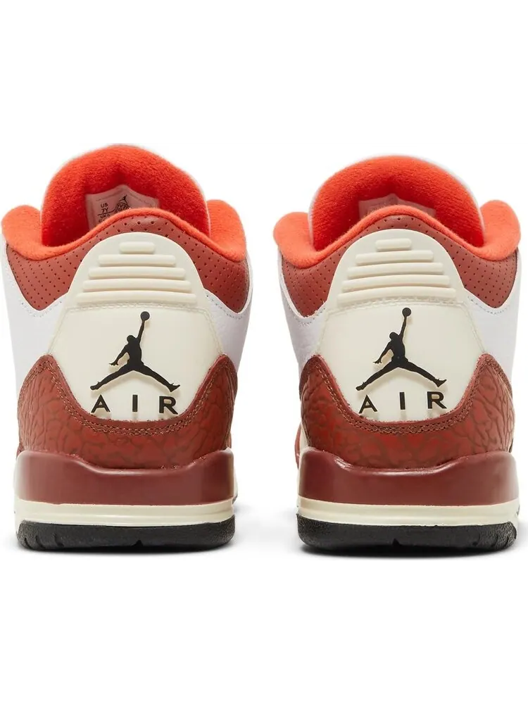 Кроссовки Air Jordan 3 Retro GS Mars Stone — изображение 6 из 8, белый