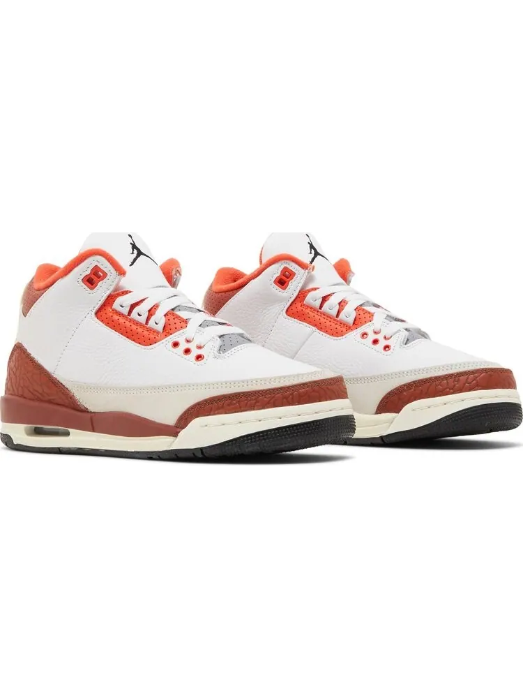 Кроссовки Air Jordan 3 Retro GS Mars Stone — изображение 8 из 8, белый