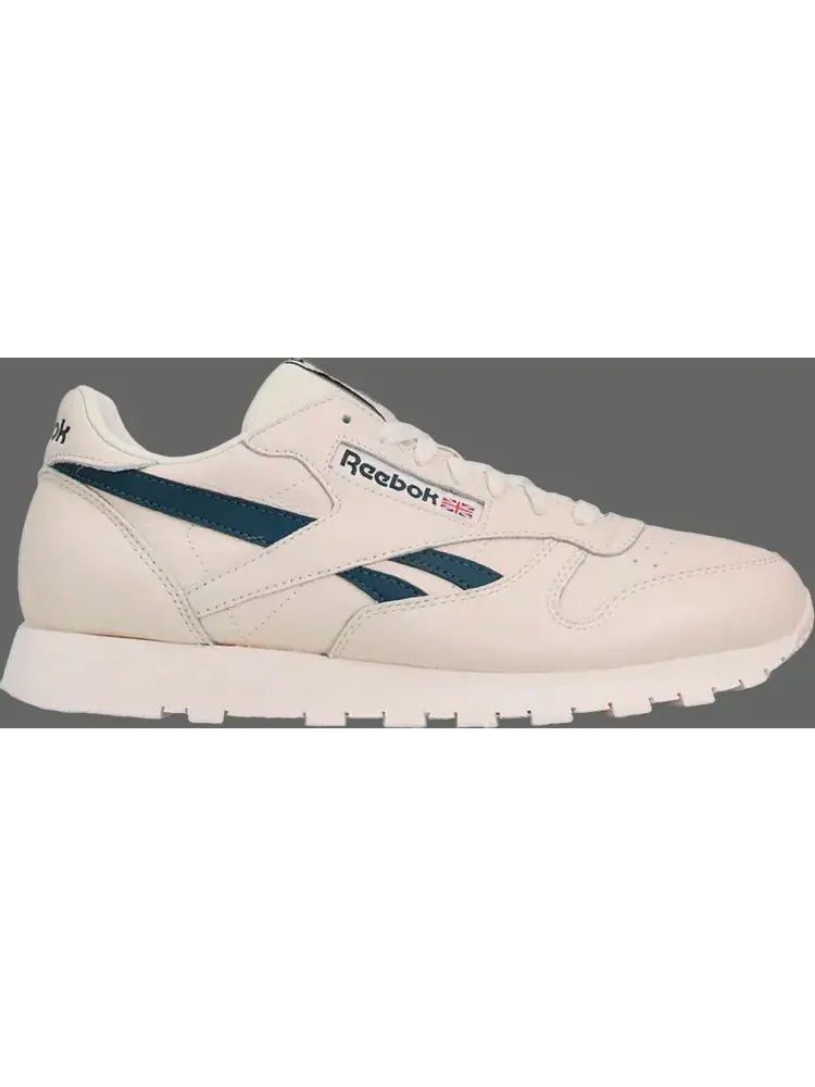 Кроссовки classic leather mu 'classic white' Reebok — изображение 1 из 1, загар