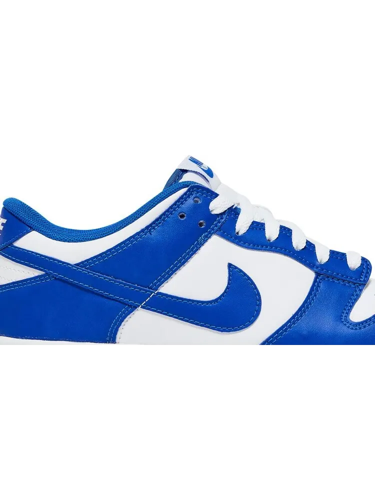 Кроссовки Nike Dunk Low GS 'Racer Blue' — изображение 2 из 8, синий