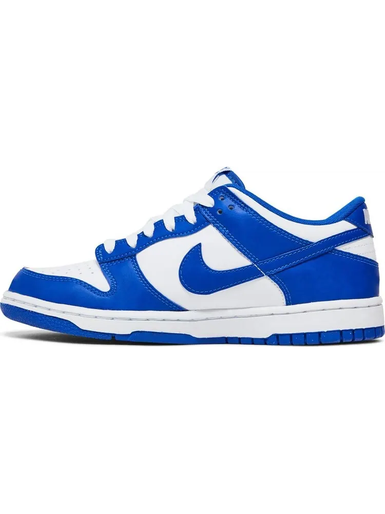 Кроссовки Nike Dunk Low GS 'Racer Blue' — изображение 3 из 8, синий