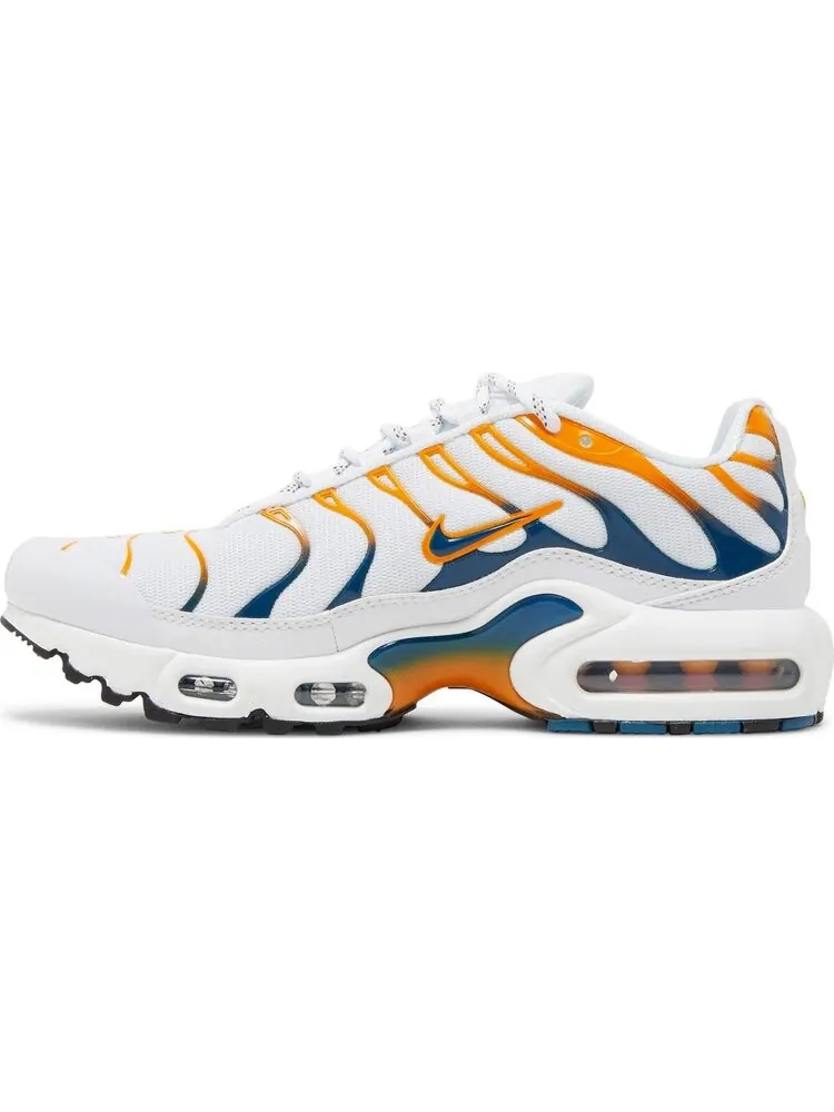 Кроссовки Nike Air Max Plus GS 'White Kumquat Marina' — изображение 3 из 8, белый