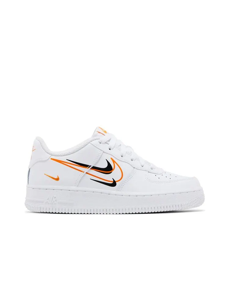 Кроссовки Nike Air Force 1 Low GS 'Multi-Swoosh' — изображение 2 из 9, белый