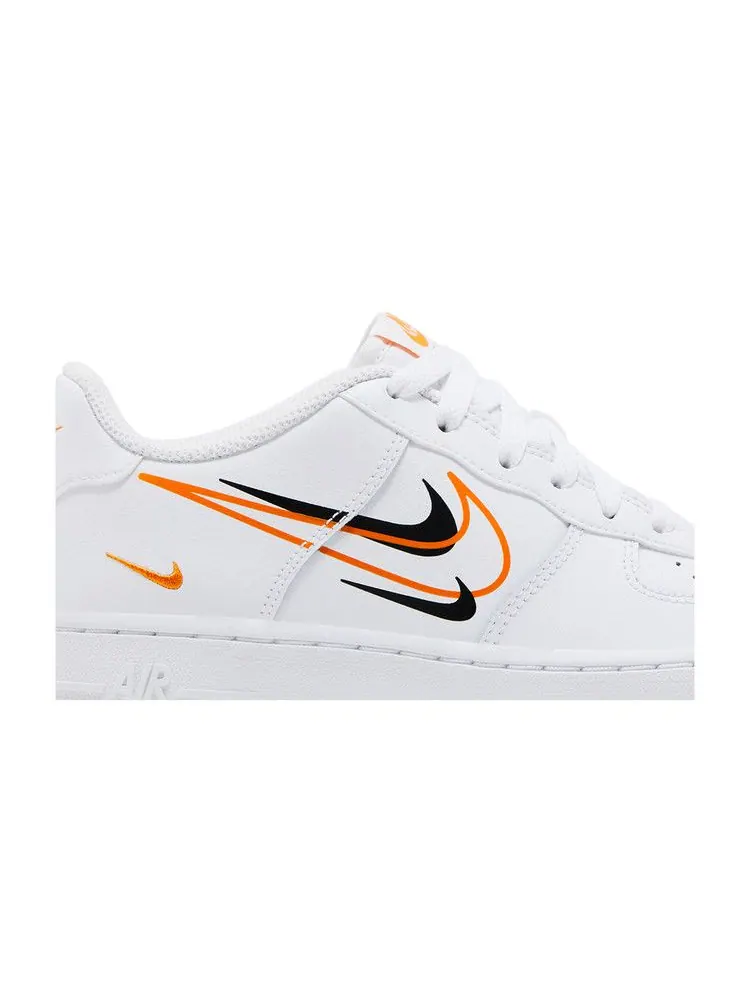 Кроссовки Nike Air Force 1 Low GS 'Multi-Swoosh' — изображение 3 из 9, белый