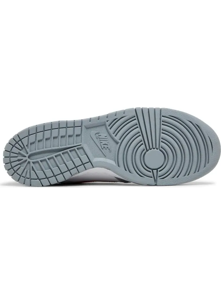 Кроссовки Nike Dunk Low GS 'Grey Red' — изображение 4 из 8, белый