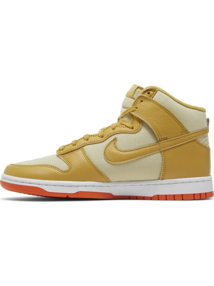 Кроссовки Dunk High 'Wheat Gold' — изображение 3 из 4, загар