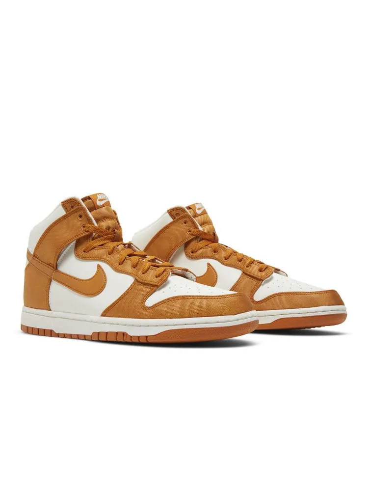Кроссовки Nike Dunk High, Monarch Canvas — изображение 8 из 8, коричневый