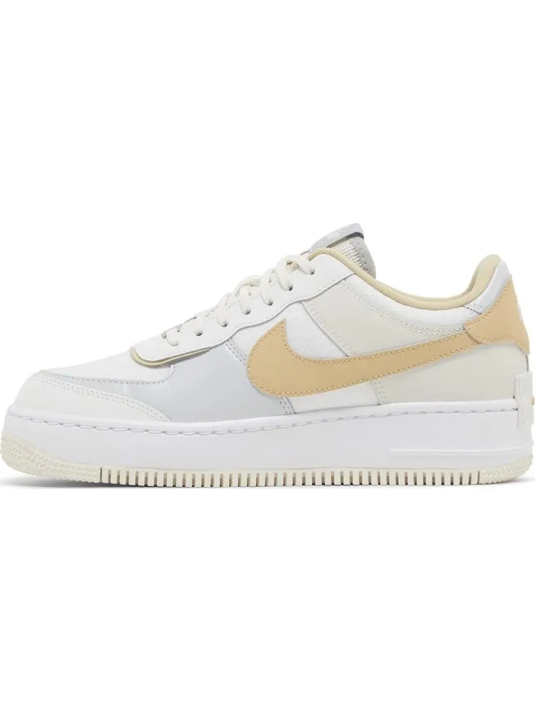 Кроссовки Wmns Air Force 1 Shadow 'Sesame' — изображение 3 из 4, белый