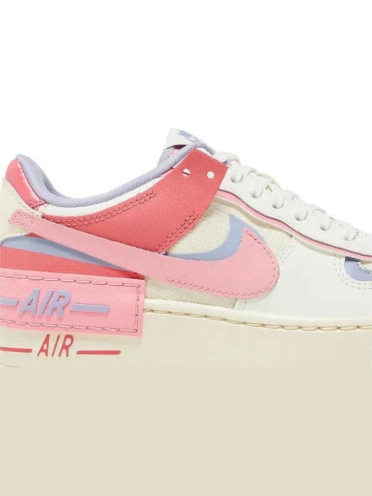 Кроссовки Wmns Air Force 1 Shadow 'Sail Sea Coral' — изображение 2 из 4, бежевый